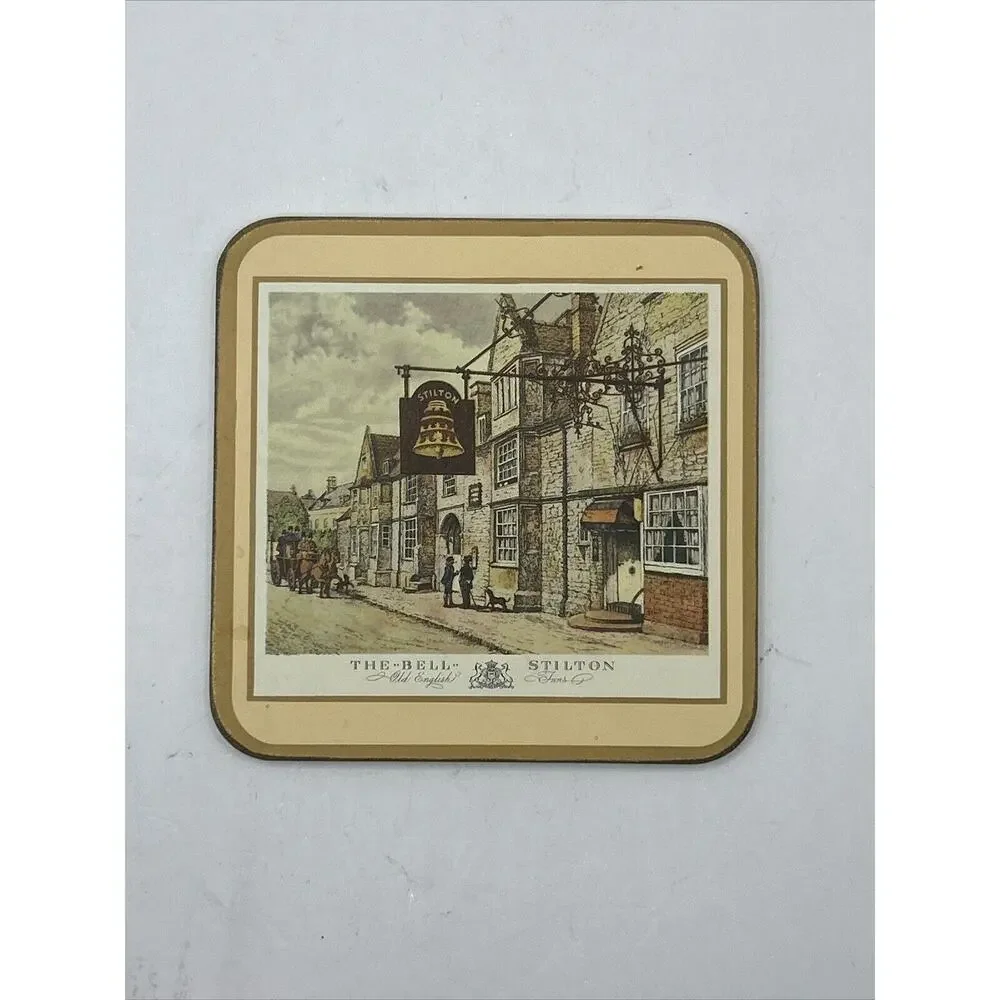 Pimpernel Traditional Collection English Village Place Mats And Coasters Vintage
